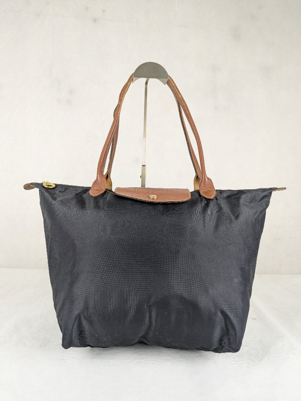 Longchamp Black Nylon Le Pliage Bag | Lightweight Tote | Travel Essential